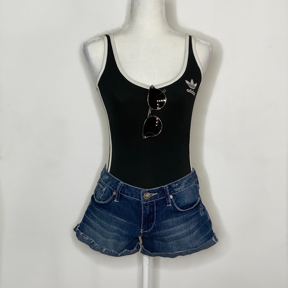 Adidas 3 stripes bodysuit - Black